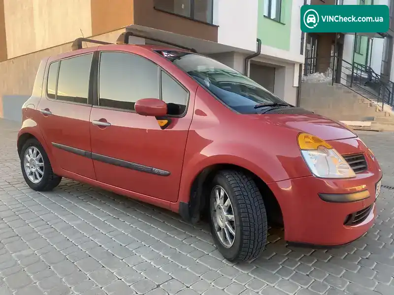 Renault Modus 2006, фото з оголошення 1 з 10, VIN VF1JP0U0A34715317