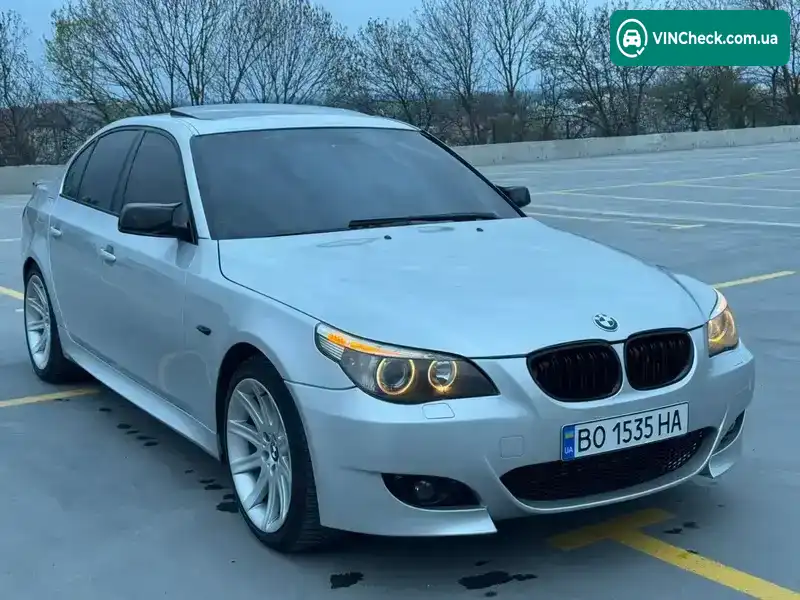 BMW 5 Series 2005, фото з оголошення 1 з 19, VIN WBANC91080B761439