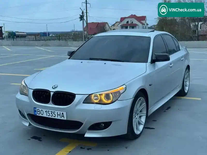 BMW 5 Series 2005, фото з оголошення 2 з 19, VIN WBANC91080B761439