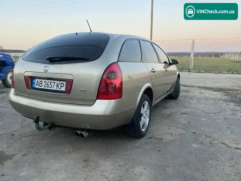 Nissan Primera 2003, фото з оголошення 1 з 21, VIN SJNTFAP12U0127462