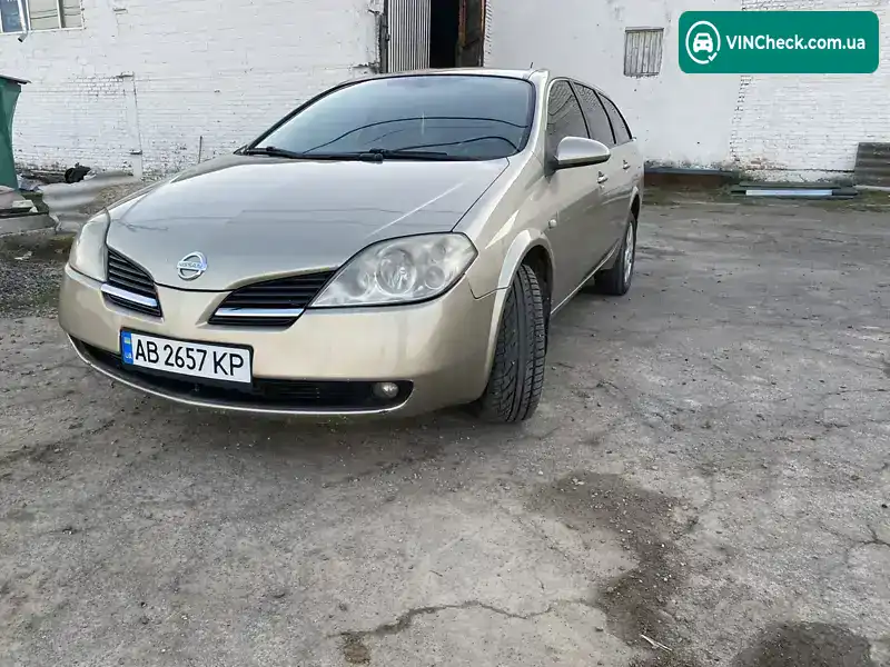 Nissan Primera 2003, фото з оголошення 2 з 21, VIN SJNTFAP12U0127462