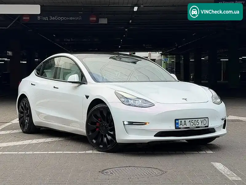 Tesla Model 3 2021, фото з оголошення 1 з 15, VIN 5YJ3E1EC0MF044630