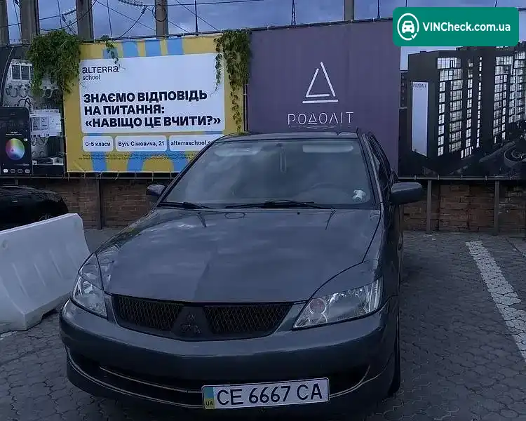 Mitsubishi Lancer 2006, фото з оголошення 2 з 9, VIN JMBSNCS3A7U006303