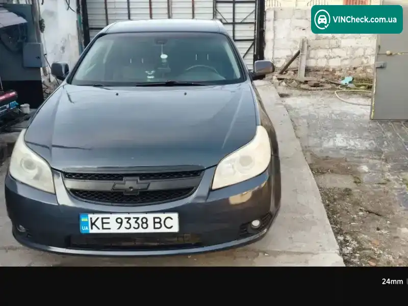 Chevrolet Epica 2007, фото з оголошення 1 з 10, VIN Y6DLA69LE7B062511
