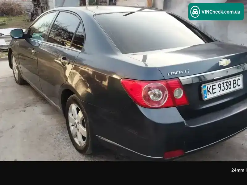 Chevrolet Epica 2007, фото з оголошення 2 з 10, VIN Y6DLA69LE7B062511
