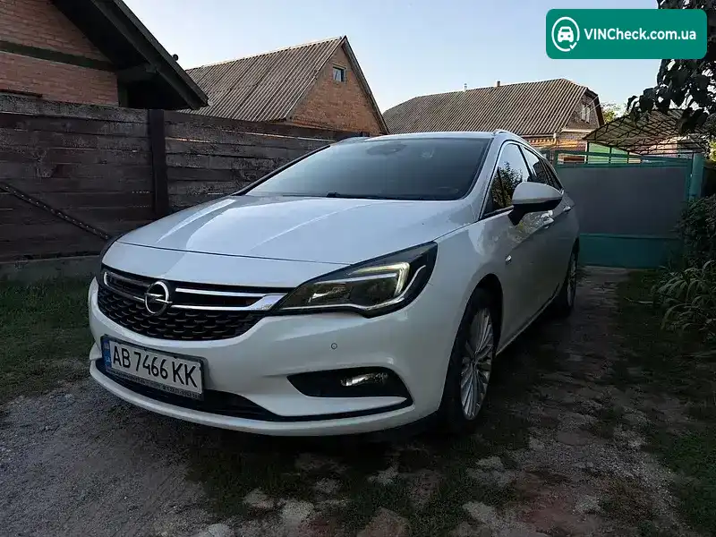 Opel Astra 2016, фото з оголошення 1 з 20, VIN W0LBF8EG8H8025137
