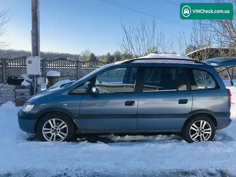 Opel Zafira 2000, фото з оголошення 2 з 10, VIN W0L0TGF7512093315
