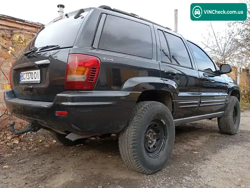 Jeep Grand Cherokee 2000, фото з оголошення 2 з 9, VIN 1J4GWB840YY135793