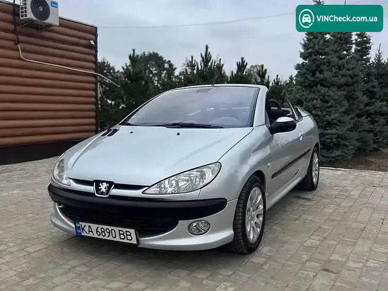 Peugeot 206 2002, фото з оголошення 1 з 13, VIN VF32DNFUR42626309