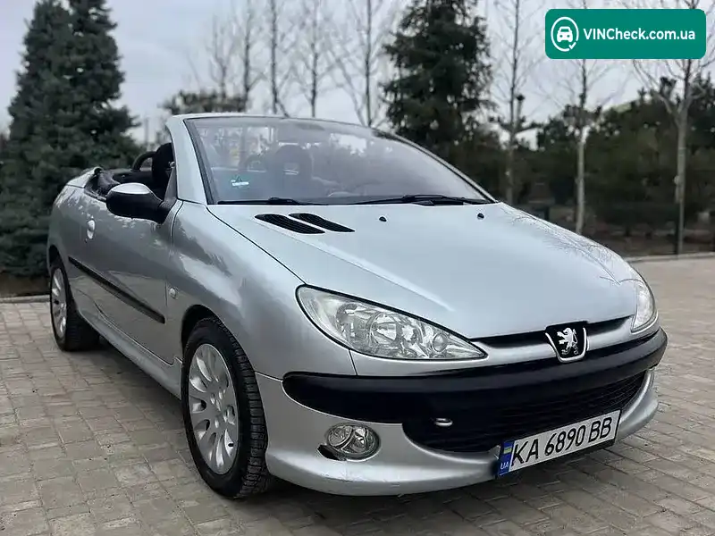 Peugeot 206 2002, фото з оголошення 2 з 13, VIN VF32DNFUR42626309