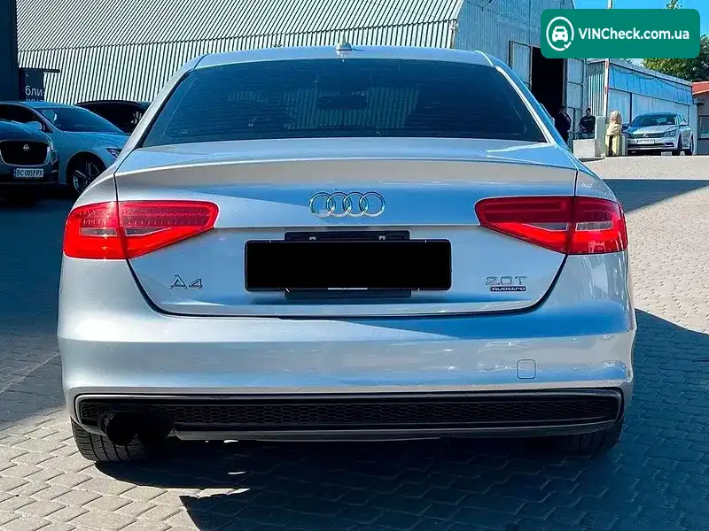 Audi A4 2014, фото з оголошення 2 з 20, VIN WAUBFAFL6FN027579