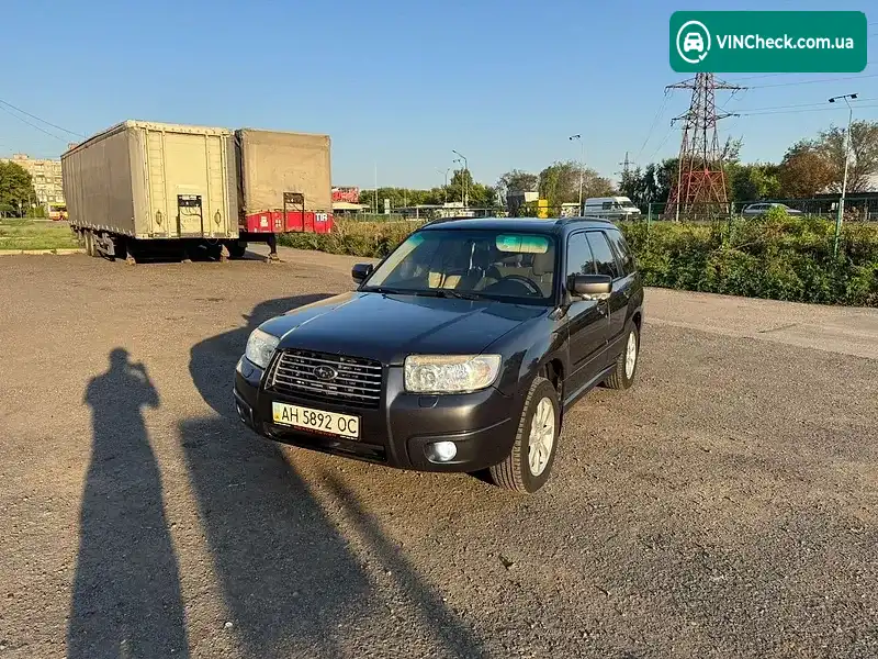 Subaru Forester 2007, фото з оголошення 1 з 18, VIN JF1SG5LE58G146873