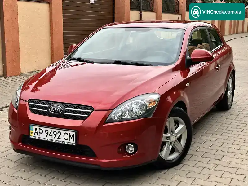 Kia Ceed 2008, фото з оголошення 1 з 20, VIN Y6LFF23238L003657