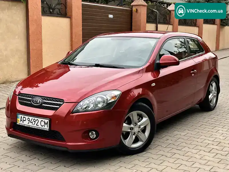 Kia Ceed 2008, фото з оголошення 2 з 20, VIN Y6LFF23238L003657
