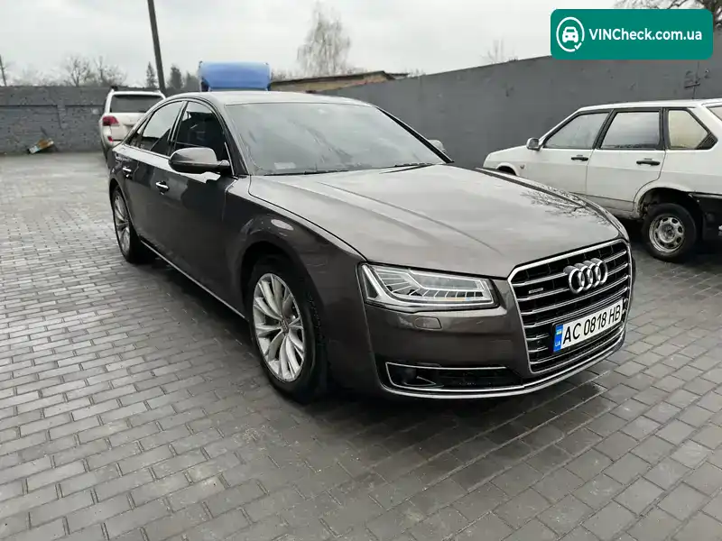 Audi A8 2014, фото з оголошення 2 з 12, VIN WAUZZZ4H6EN011402