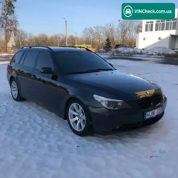 BMW 5 Series 2005, фото з оголошення 2 з 21, VIN WBANJ51020B433142