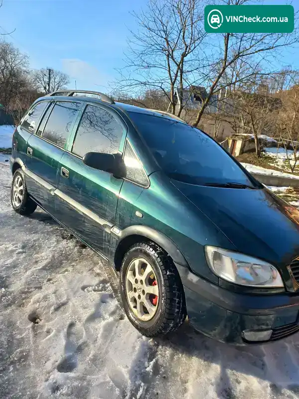 Opel Zafira 1999, фото з оголошення 2 з 18, VIN W0L0TGF75X2265800
