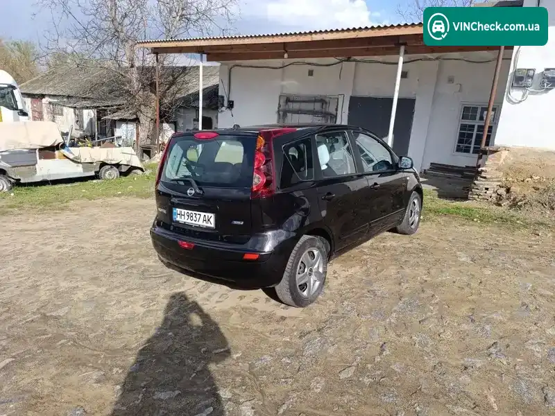 Nissan Note 2009, фото з оголошення 2 з 10, VIN SJNFAAE11U2022357
