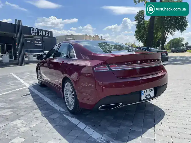 Lincoln MKZ 2016, фото з оголошення 2 з 21, VIN 3LN6L5E94HR638040