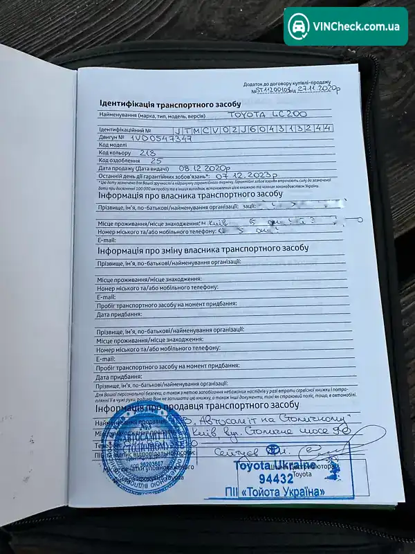 Toyota Land Cruiser 2020, фото з оголошення 2 з 20, VIN JTMCV02J604313244