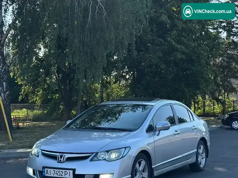 Honda Civic 2008, фото з оголошення 1 з 11, VIN NLAFD76708W060056