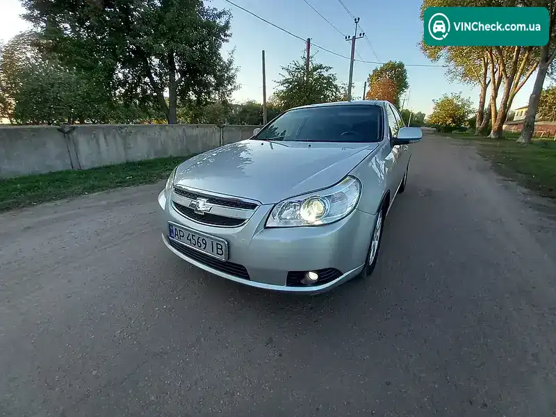 Chevrolet Epica 2008, фото з оголошення 1 з 15, VIN Y6DLA69LE9B149473