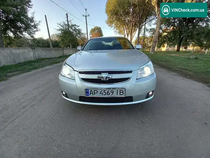 Chevrolet Epica 2008, фото з оголошення 2 з 15, VIN Y6DLA69LE9B149473