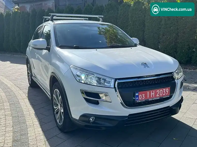 Peugeot 4008 2013, фото з оголошення 1 з 20, VIN VF3BU9HDBCZ810094