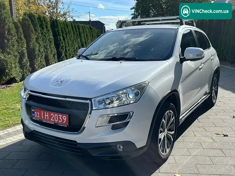 Peugeot 4008 2013, фото з оголошення 2 з 20, VIN VF3BU9HDBCZ810094