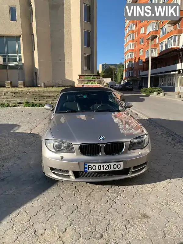 BMW 1 Series 2008, фото з оголошення 1 з 21, VIN WBAUL51090VG71108