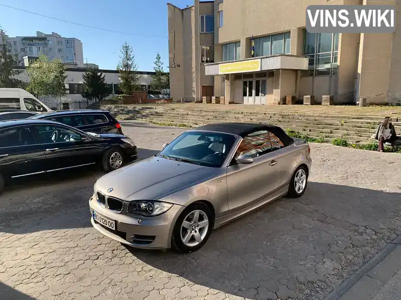 BMW 1 Series 2008, фото з оголошення 2 з 21, VIN WBAUL51090VG71108