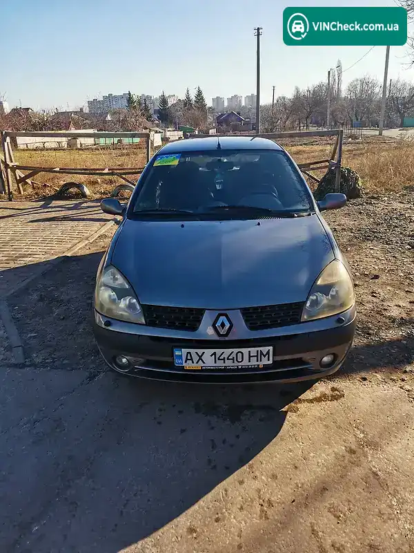 Renault Symbol 2004, фото з оголошення 1 з 19, VIN VF1LB0KC531755210