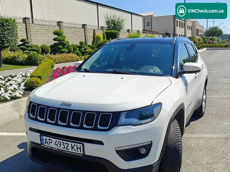 Jeep Compass 2017, фото з оголошення 1 з 12, VIN 3C4NJDBB2JT177663