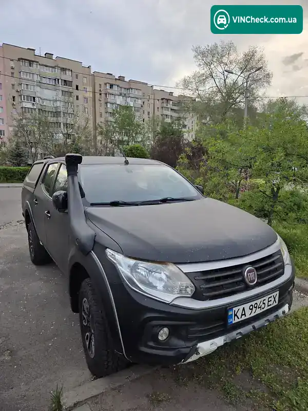 Fiat Fullback 2016, фото з оголошення 2 з 11, VIN ZFAKVJY10H9013952