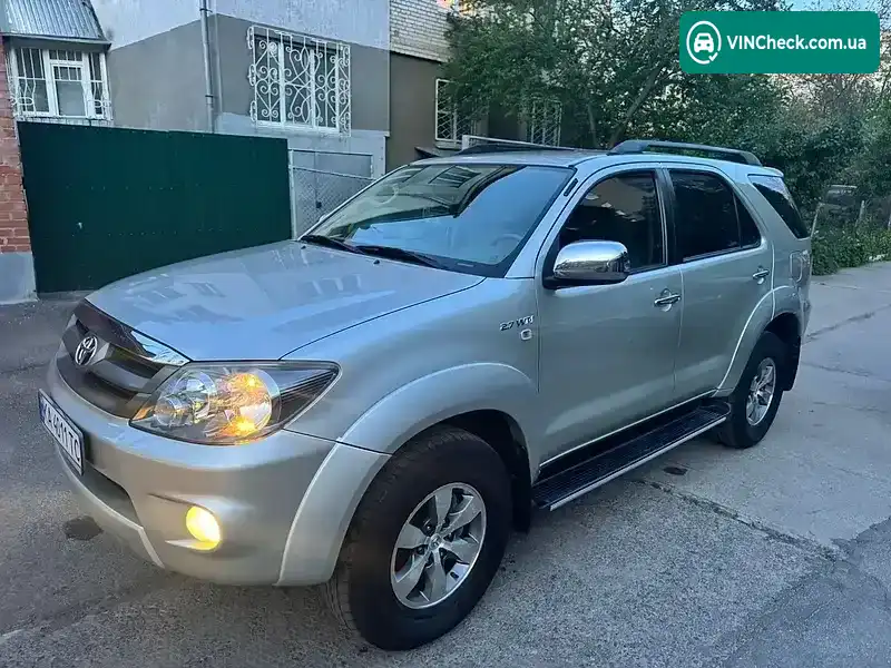 Toyota Fortuner 2008, фото з оголошення 1 з 21, VIN MHFYX59G988010393