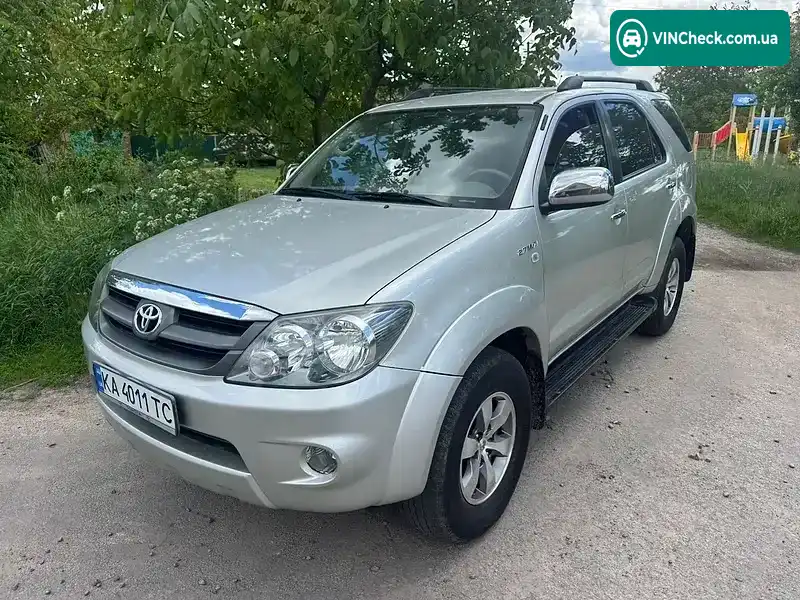 Toyota Fortuner 2008, фото з оголошення 2 з 21, VIN MHFYX59G988010393