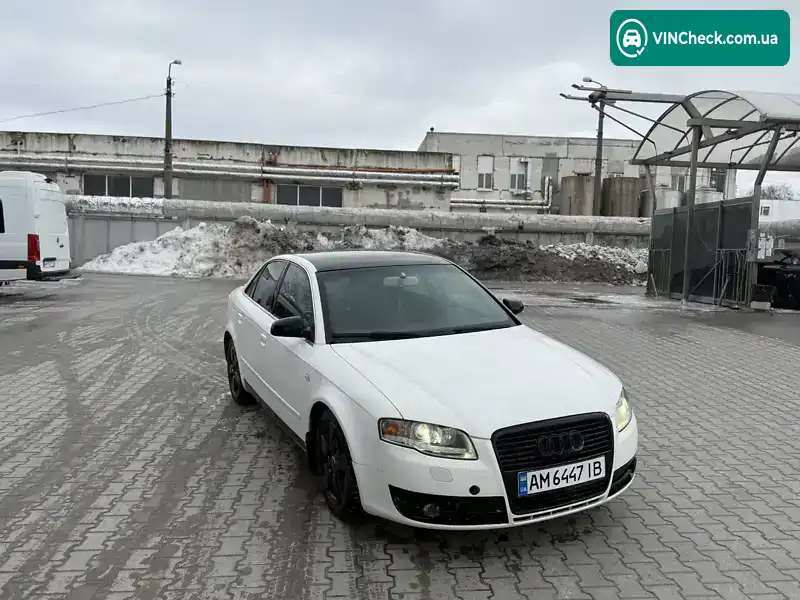 Audi A4 2007, фото з оголошення 2 з 12, VIN WAUZZZ8E17A199370