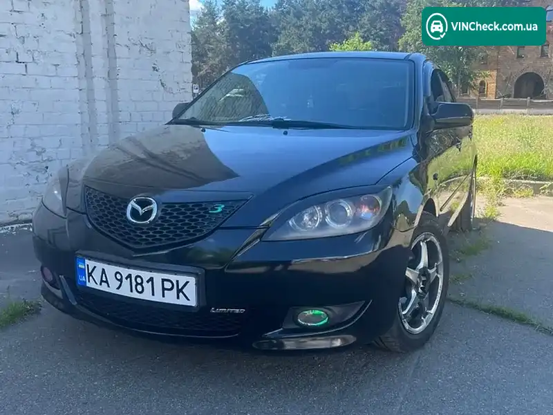 Mazda 3 2006, фото з оголошення 1 з 11, VIN JMZBK14Z261342205