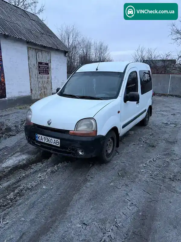 Renault Kangoo 1999, фото з оголошення 1 з 10, VIN VF1FC0CAF19503483
