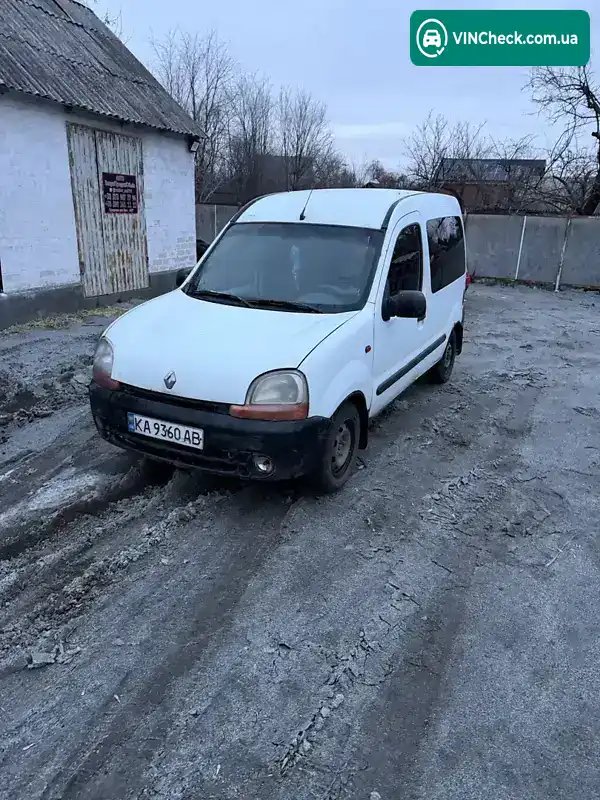 Renault Kangoo 1999, фото з оголошення 2 з 10, VIN VF1FC0CAF19503483