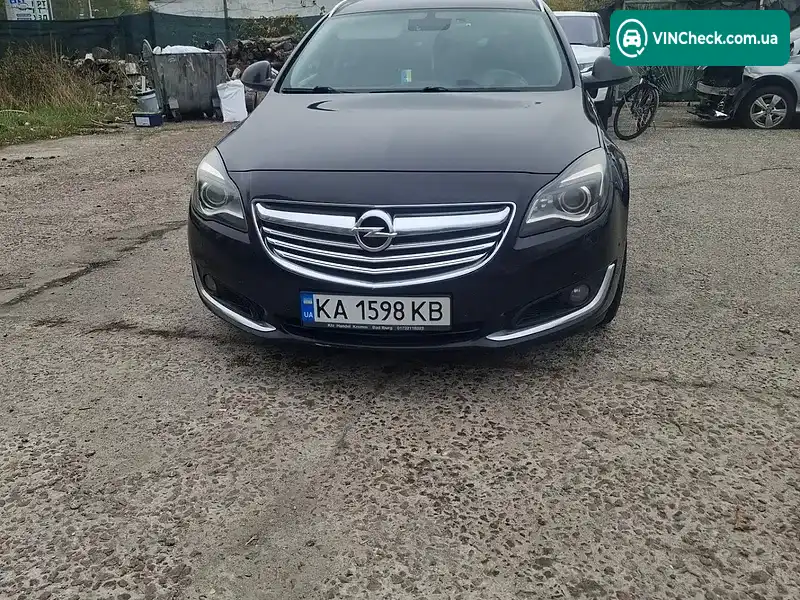 Opel Insignia 2014, фото з оголошення 2 з 20, VIN W0LGT8GM6E1106305