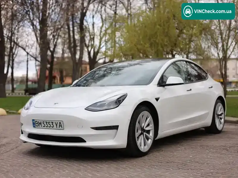 Tesla Model 3 2021, фото з оголошення 2 з 21, VIN 5YJ3E1EB9MF983699