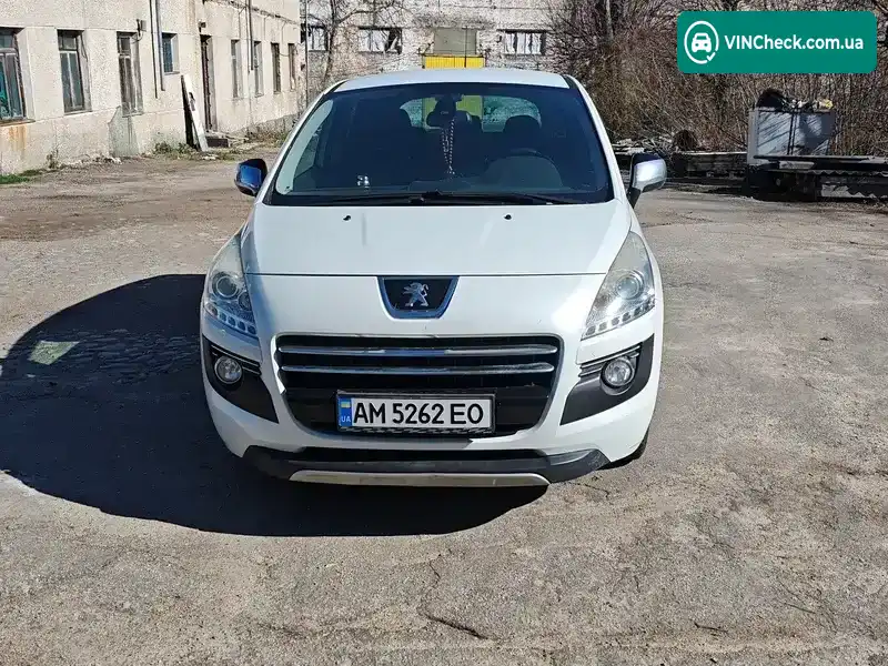 Peugeot 3008 2012, фото з оголошення 1 з 10, VIN VF3HURHC8CS170221