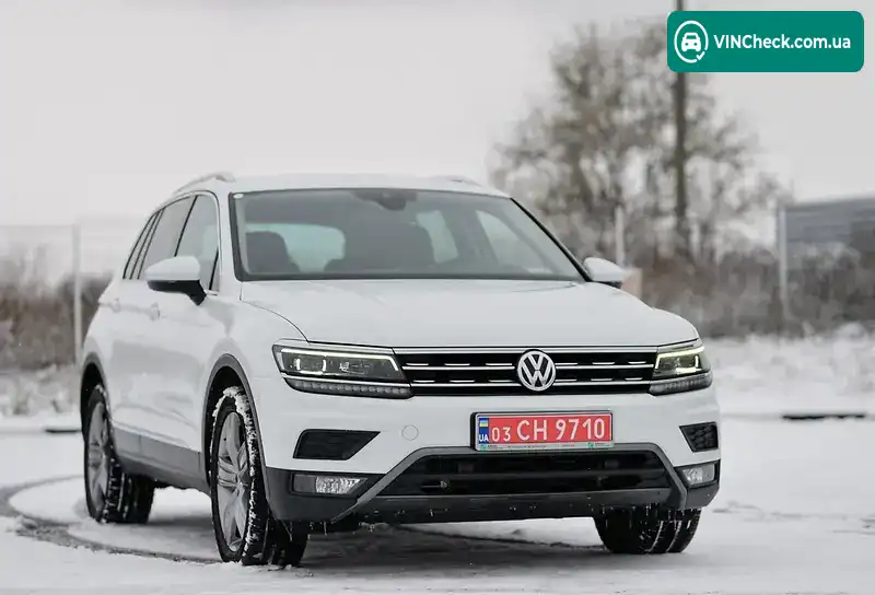 Volkswagen Tiguan 2018, фото з оголошення 2 з 20, VIN WVWZZZ5NZJW844374