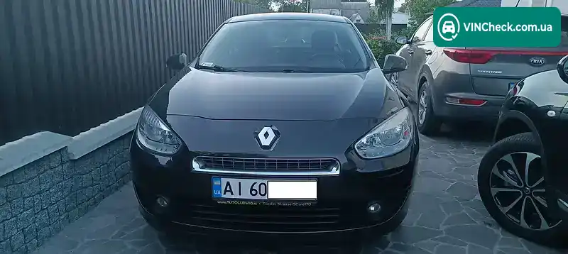 Renault Fluence 2011, фото з оголошення 2 з 20, VIN VF1LZB10544133960