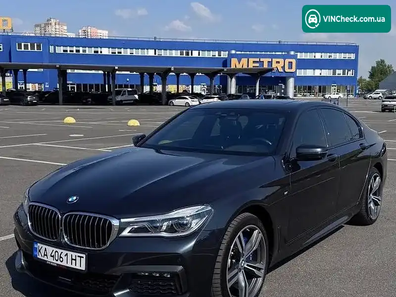 BMW 7 Series 2018, фото з оголошення 1 з 20, VIN WBA7C61080B383792