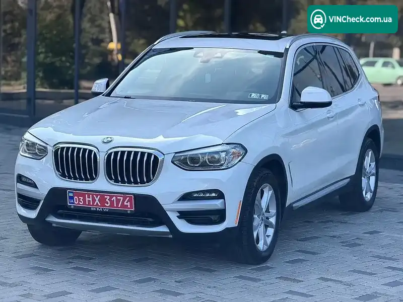 BMW X3 2020, фото з оголошення 2 з 20, VIN 5UXTY3C00L9B63915