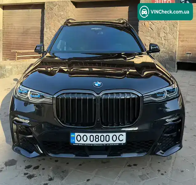 BMW X7 2022, фото з оголошення 1 з 17, VIN WBACW810209L11544