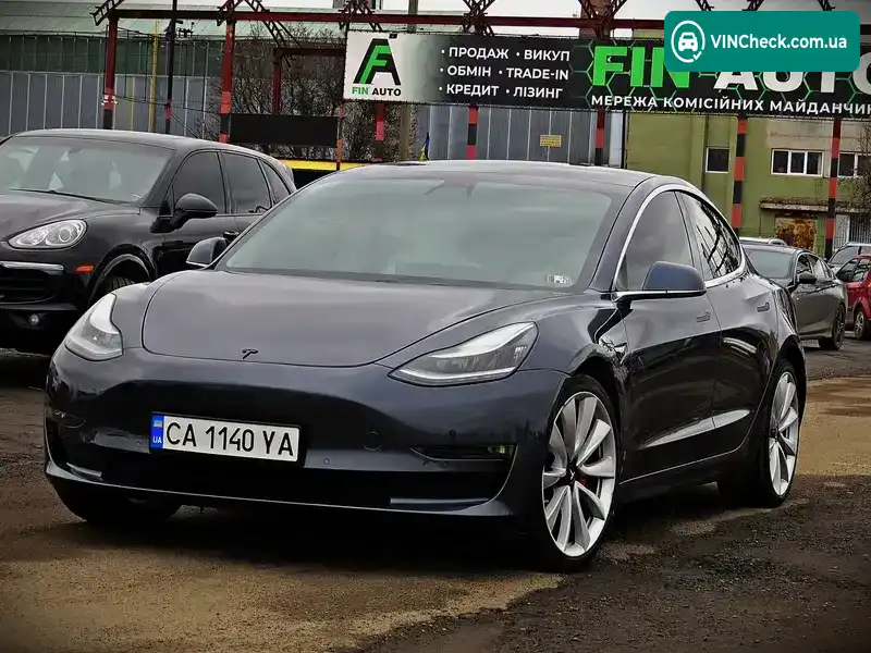 Tesla Model 3 2019, фото з оголошення 1 з 15, VIN 5YJ3E1EB7KF393451