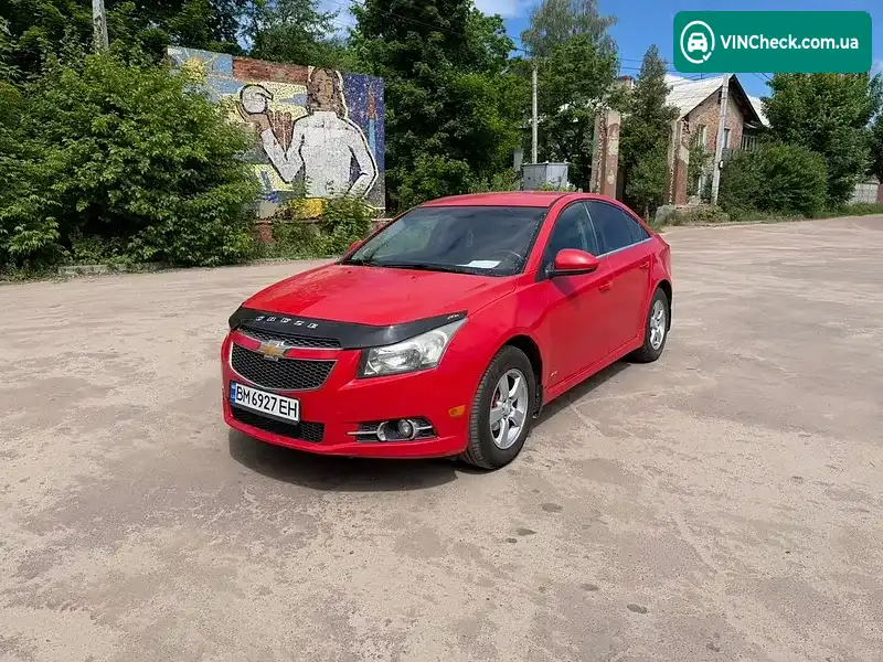Chevrolet Cruze 2013, фото з оголошення 1 з 15, VIN 1G1PC5SB1E7163829